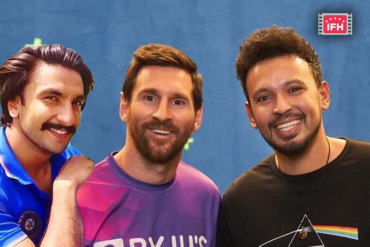 An Innovative Way To Promote His Film, Ranveer Singh Has Shared A Hilarious Photo Shopped Picture Of Him With Messi!!!