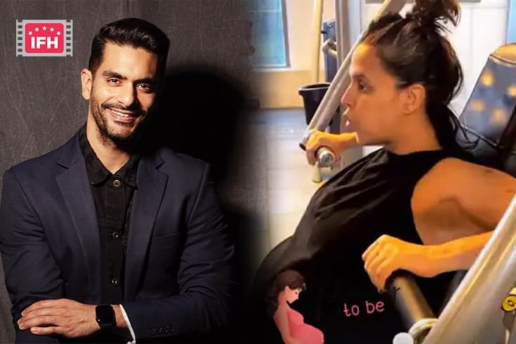 Angad Bedi Shares Mommy-To-Be Neha Dhupia’s Fitness Routine