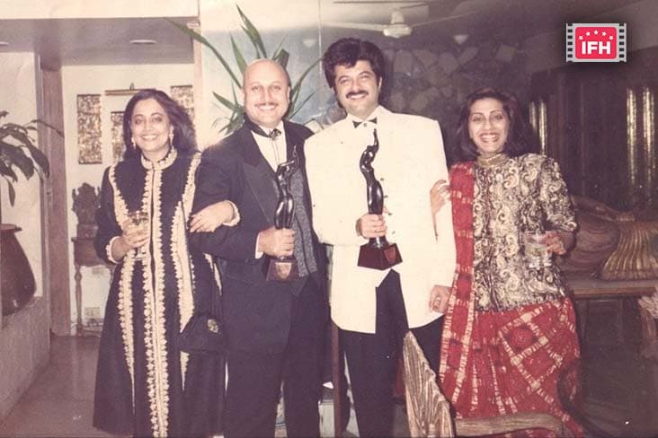 Anupam Kher Shares A Picture To Wish Anil Kapoor On His Birthday!