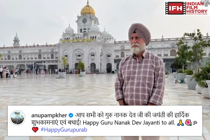 Anupam Kher Visits Amritsar’s Golden Temple On Guru Nanak Jayanti.
