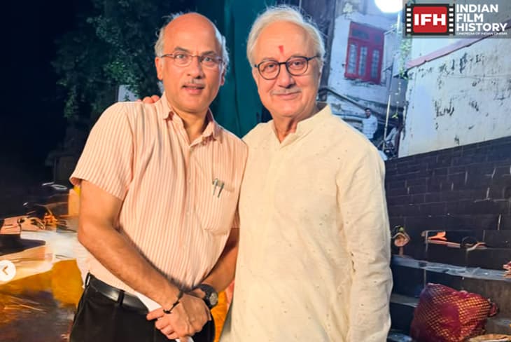 Anupam Kher Wraps Up His Shooting For Yeh Prem Mol Liya The Much Awaited Romantic Musical Family Drama