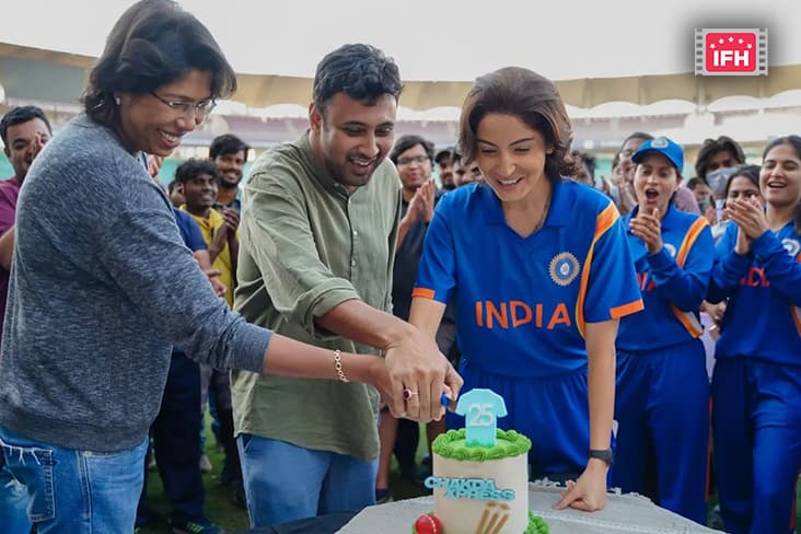 Anushka Sharma Completes The Shooting Of 'Chakda Xpress'.