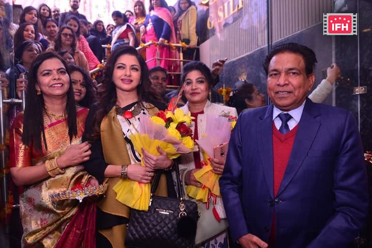 Approach Entertainment Engaged Actress Bhagyashree For A Silk Saree Store Retail Chain Start-Up 'G Silk By Geeta Singh '.
