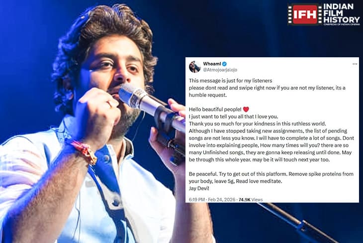 Arijit Singh Breaks His Silence With An Emotional Message On His Retirement.