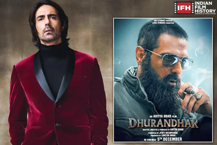 Arjun Rampal’s Intense Look In First Poster From Dhurandhar Impressed His Fans On Social Media.
