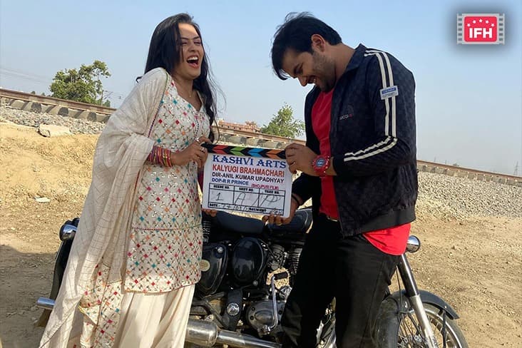 Arvind Akela Kallu, Richa Dixit Begin Filming For 'Kalyug Brahmachari'