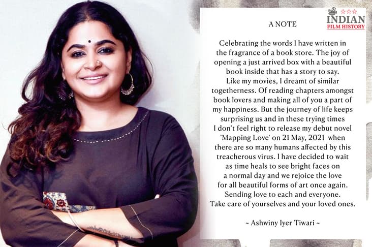 Ashwiny Iyer Tiwari Reschedules Plans To Release Her Debut Novel