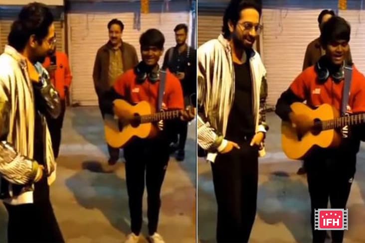 Ayushmann Khurrana Fulfills His Promise By Singing With Delhi's Street Singer