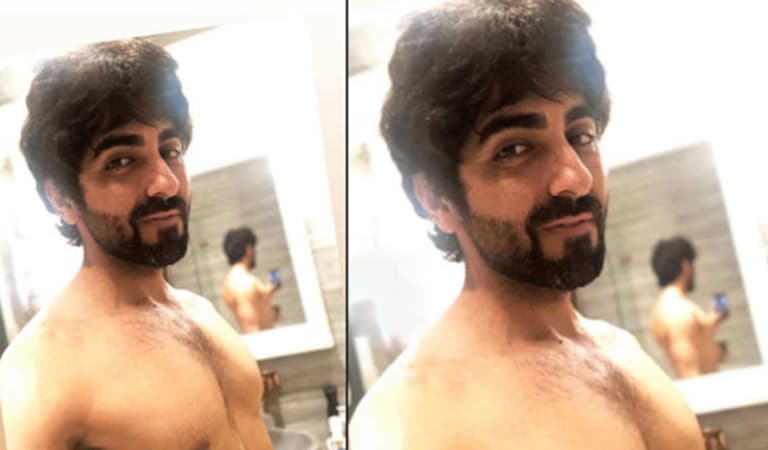 Ayushmann Khurrana’s latest selfie gives caveman vibes