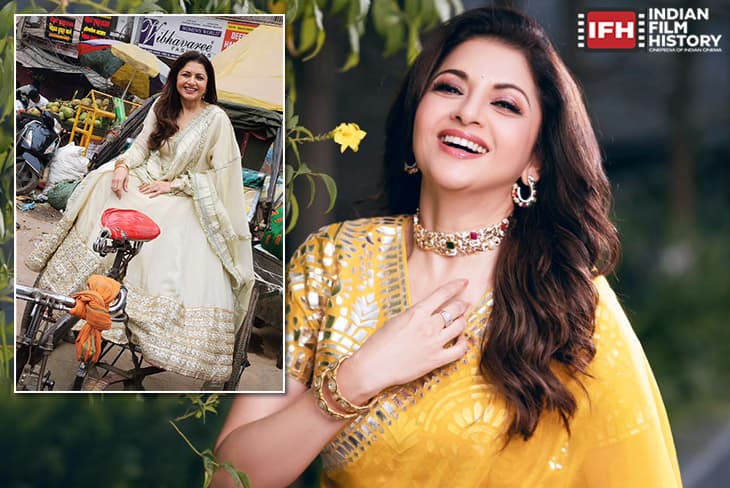 Bhagyashree Visits Kashi Vishwanath, Says She Can’t Stay Away