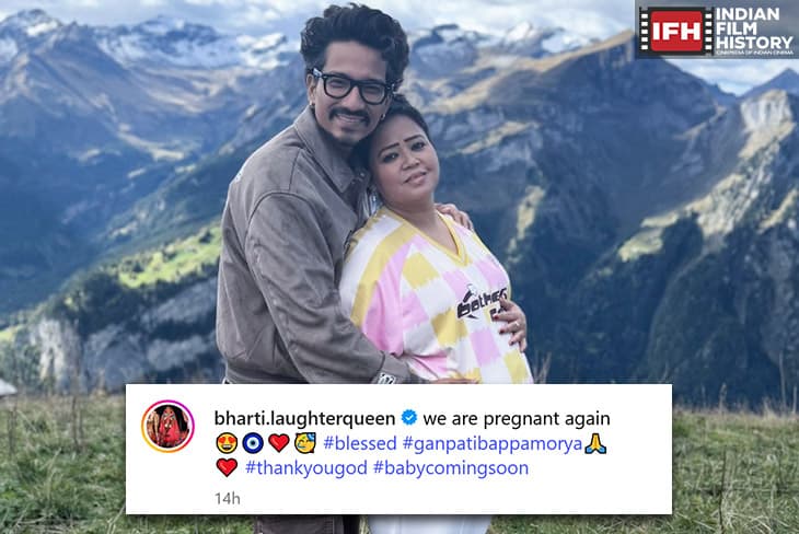 Bharti Singh Announces Second Pregnancy With Adorable Baby Bump Picture