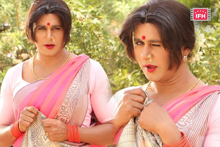 Bhojpuri Actor-Producer Yash Kumar Shares His Interesting Look From The Film 'Chachi No.1'.