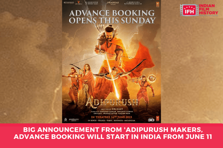 Big Announcement From 'Adipurush Makers, Advance Booking Will Start In India From June 11