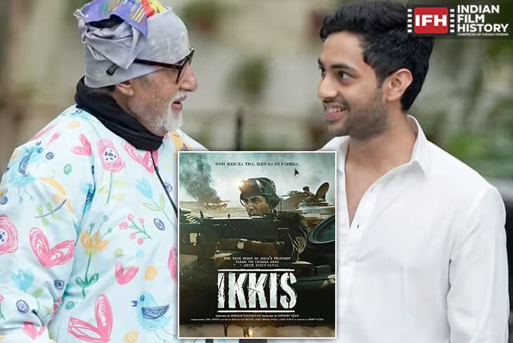Big B Gets Emotional While Reviewing Grandson Agastya Nanda’s Ikkis