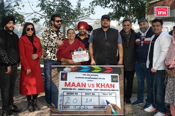 Binnu Dhillon And Japji Khaira Starrer 'Maan Vs Khan' Goes On The Floor.