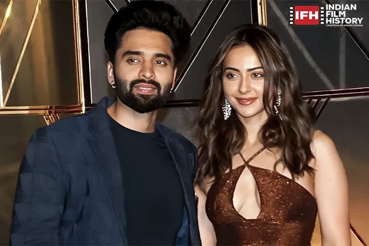 Bollywood Takes Over Times Square! Jackky Bhagnani & Rakul Preet Singh Light Up New York's Iconic Ball Tower
