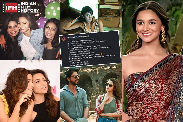Celebrities Like Alia Bhatt Participating In The New Instagram Trend Reflects On The Year 2016 Key Celebrities Participating