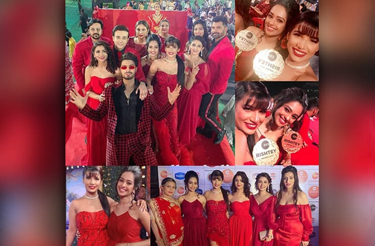 Celebs strut their stuff at Zee Rishtey Awards 2019