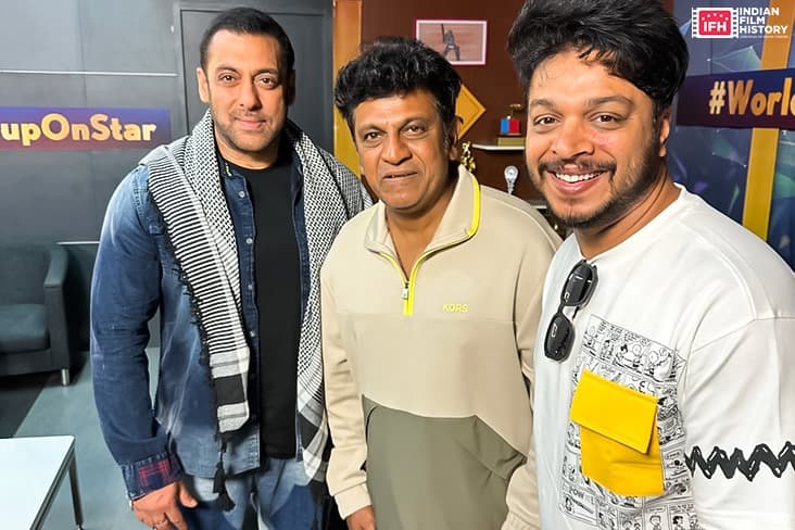 Check Out The Amazing Crossover! Salman Khan And Dr. Shivarajkumar Meet During Ghost And Tiger 3 Promotions!
