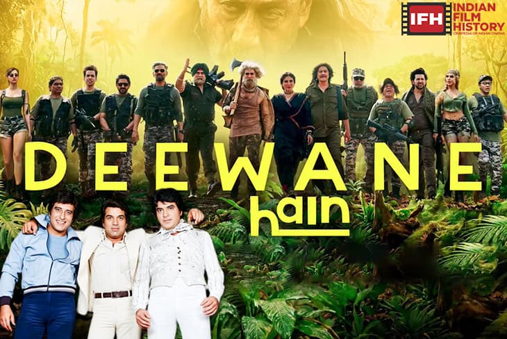 Deewane Hain Track From The Film Welcome To The Jungle Reignites The 70s 80s Charm Of Veteran Actor Dharmendra Jeetendra And Vinod Khanna