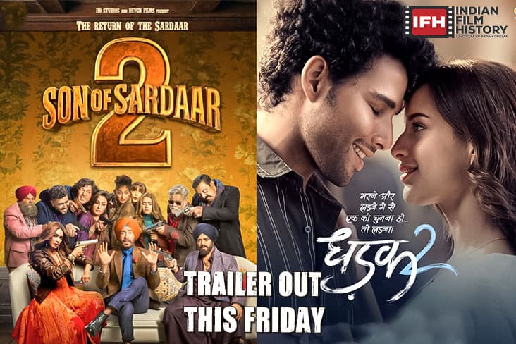 'Dhadak 2' And 'Son Of Sardar 2' Trailers To Release This Friday