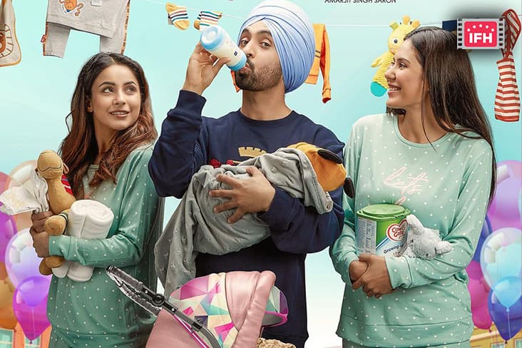 Diljit Dosanjh Shares Funny Video With His Honsla Rakh Co-Stars Shehnaaz Gill And Sonam Bajwa