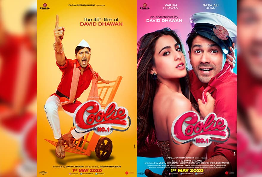 First Look Of Coolie No.1 Revealed