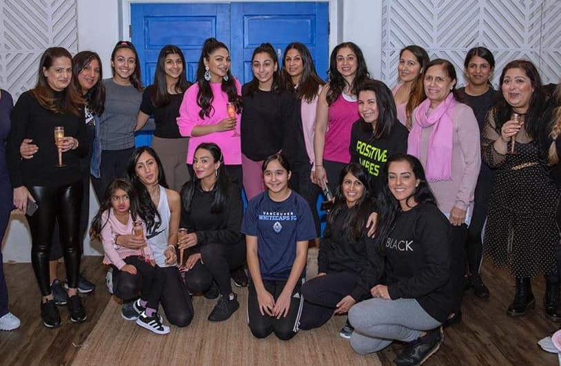Friends And Family Come Out In Their Sporty Best For Neeru Bajwas Baby Shower