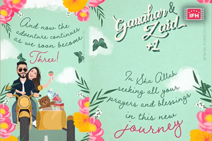 Gauahar Khan And Husband Zaid Darbar Announces The Good News Of Their First Child Arrival With A Video.