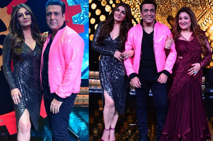 Govinda And Raveena Tandon Enthrall Fans In Nach Baliye 9