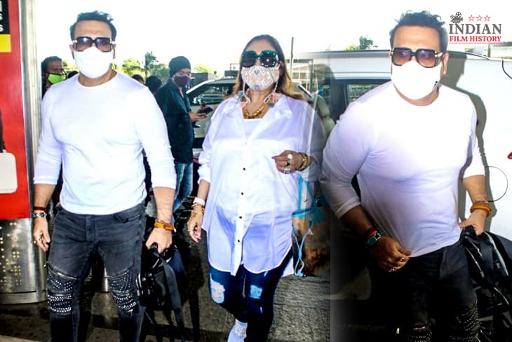 Govinda Spotted At The Airport Post His Recovery