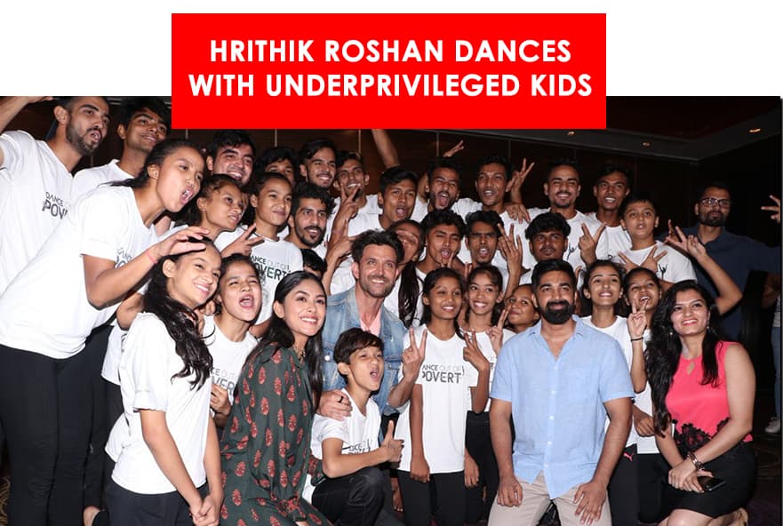 Hrithik Roshan Dances With Underprivileged Kids