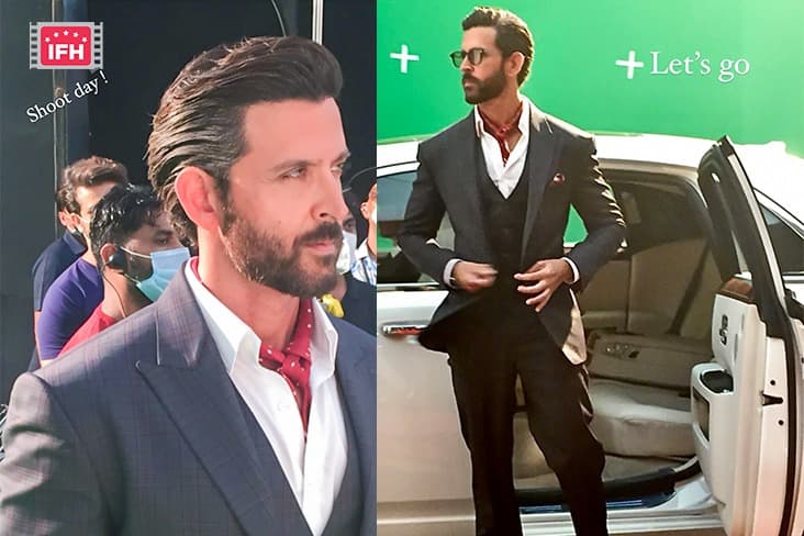 Hrithik Roshan Is All Suited Up On The Sets Of His Next!