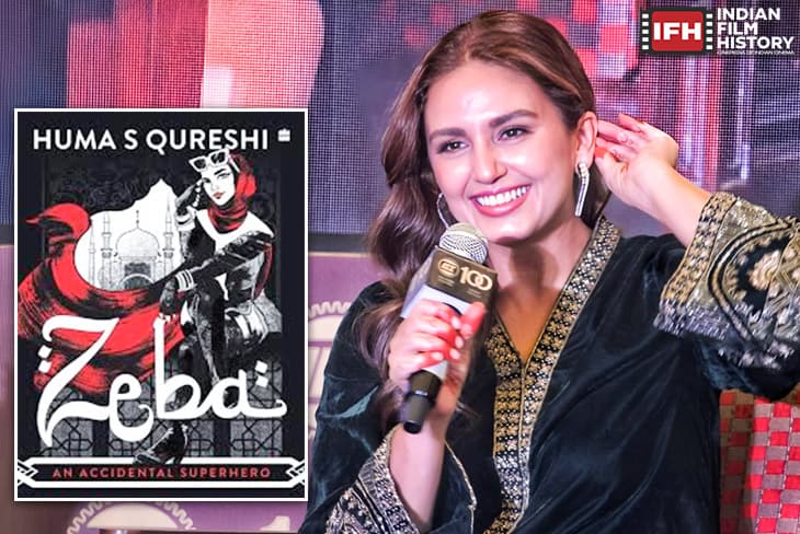 Huma Qureshi Launches Her Book Zeba: An Accidental Superhero In Srinagar