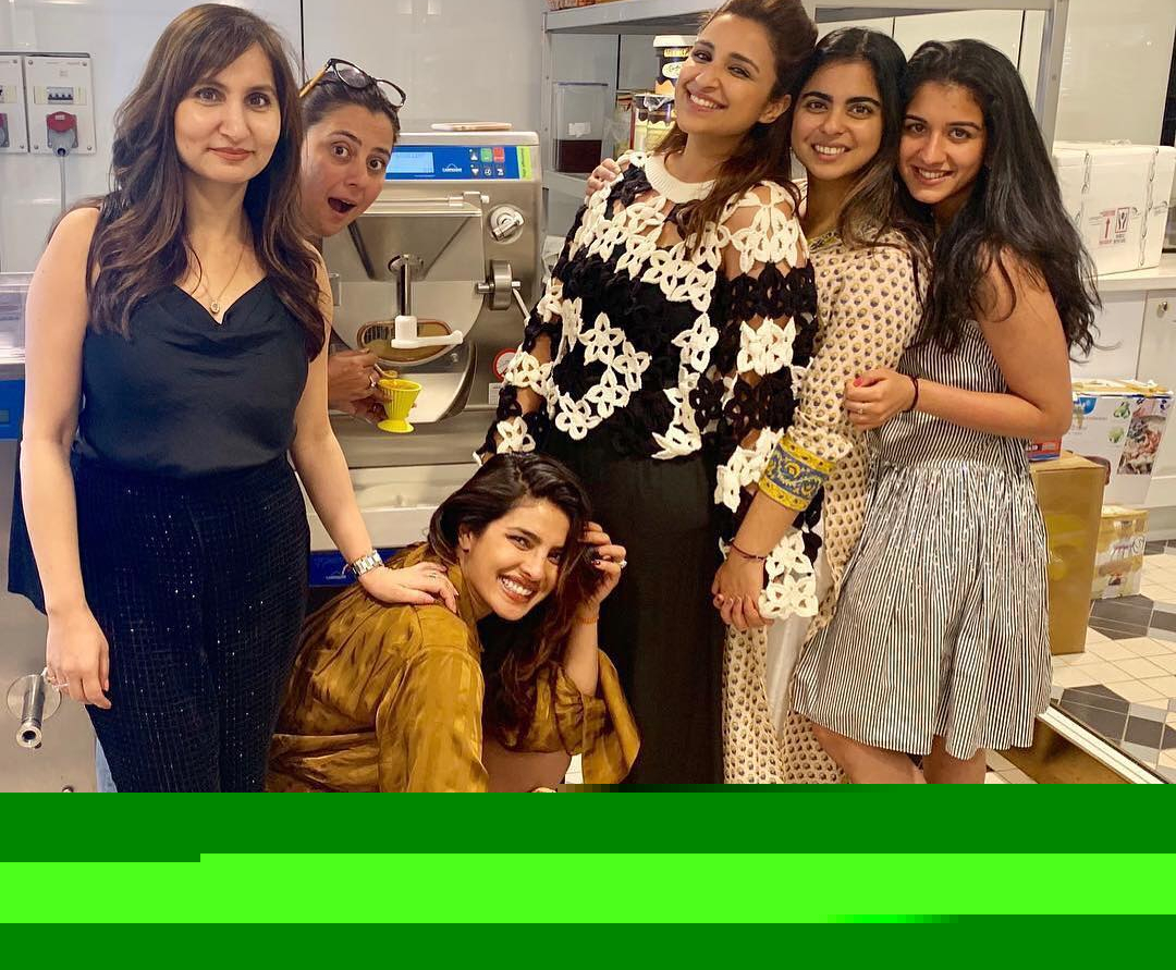 Isha Ambani Hosts Her Bollywood Friends At Home