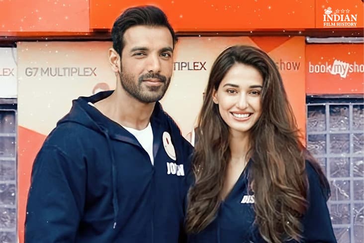John Abraham And Disha Patani Clicked While Filming For Ek Villain Returns