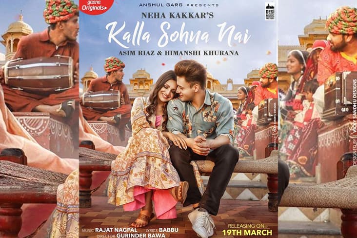 'Kalla Sohna Nai' First Look Poster Shows the Chemistry Between Asim Riaz And Himanshi Khurana
