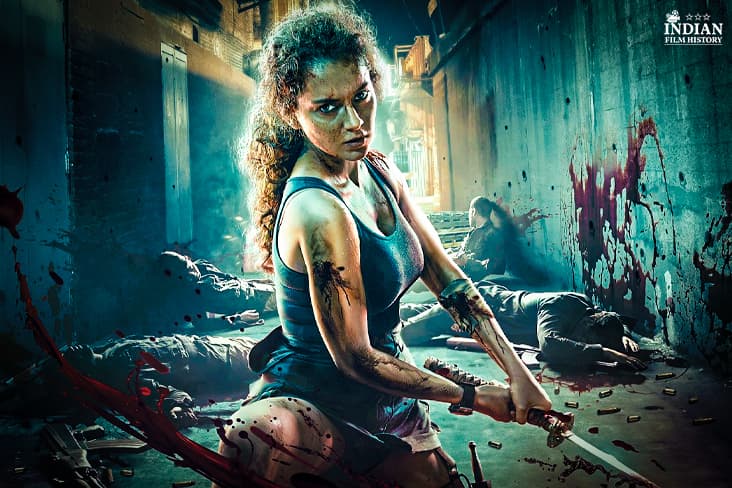 Kangana Ranaut Announces Completion Of Her Spy Thriller Dhaakad