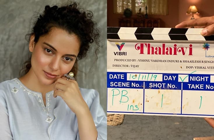 Kangana Ranaut struggles to learn Tamil for her role in Thalaivi