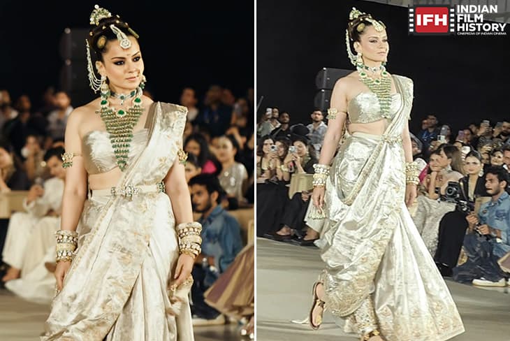 Kangana Ranaut Stuns In Regal Bridal Look At Raabta By Rahul Fashion Show