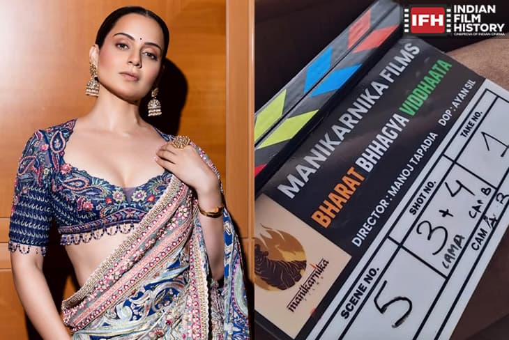 Kangana Ranaut To Return To The Sets . Begins Filming Her Next Bharat Bhhagya Viddhaata .