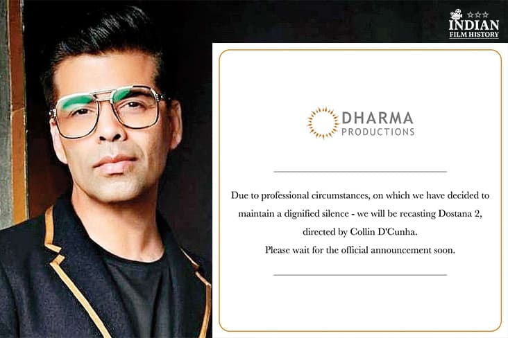 Karan Johar’s Production House Cites ‘Professional Circumstances’ For Recasting Of Dostana 2