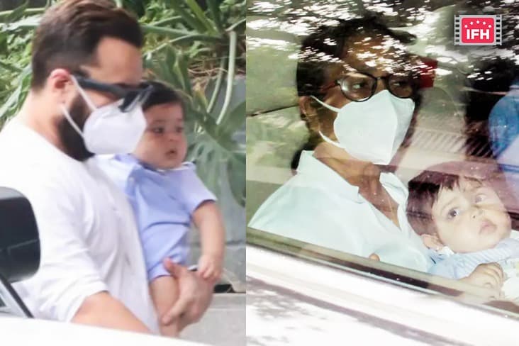 Kareena Kapoor And Saif Ali Khan Step Out With Son Jeh, Media Gets Some Good Pictures