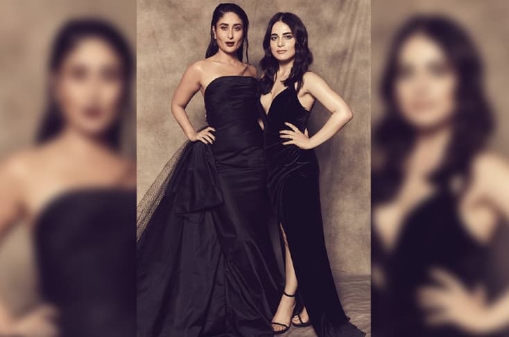 Kareena Kapoor Khan and Radhika Madan strike a pose