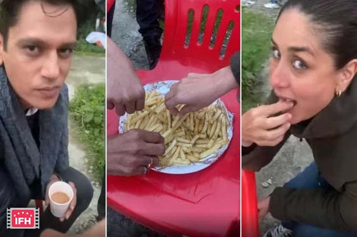 Kareena Kapoor Khan Enjoys Some Hot French Fries With Vijay Varma On Sets Of, ‘The Devotion Of Suspect X