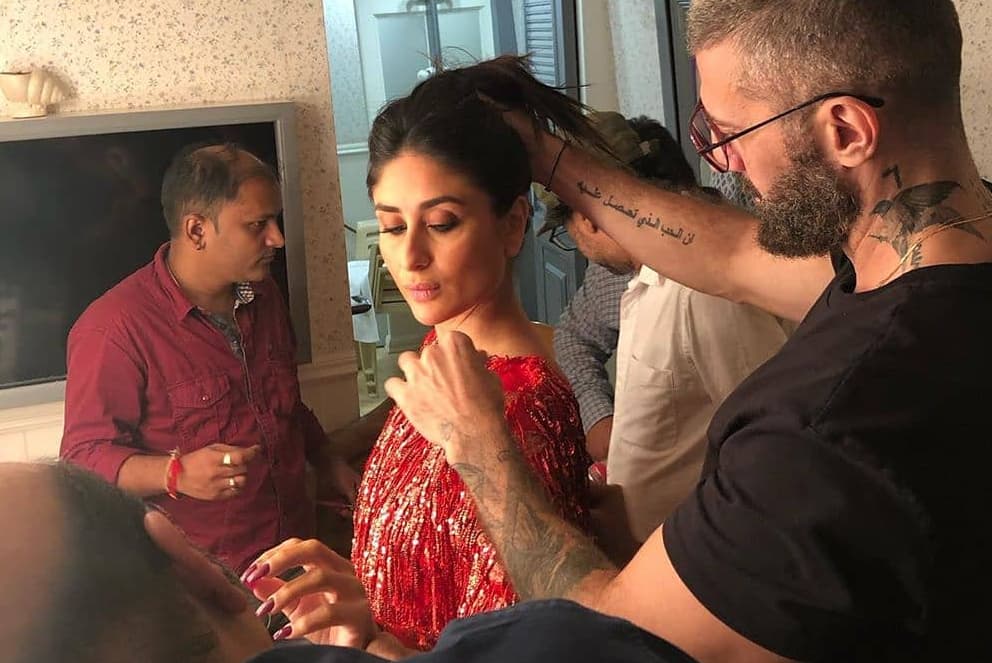 Kareena Kapoor Khan shares some BTS pictures of Good Newwz