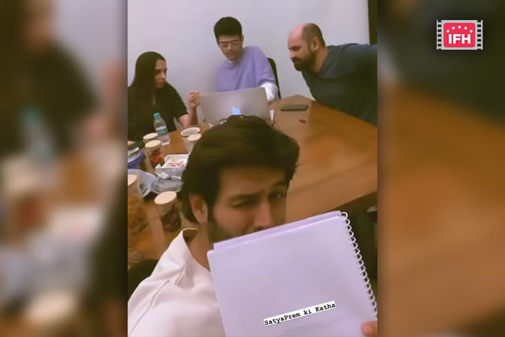 Kartik Aaryan Begins Prep For ‘SatyaPrem Ki Katha’, Shares BTS Picture