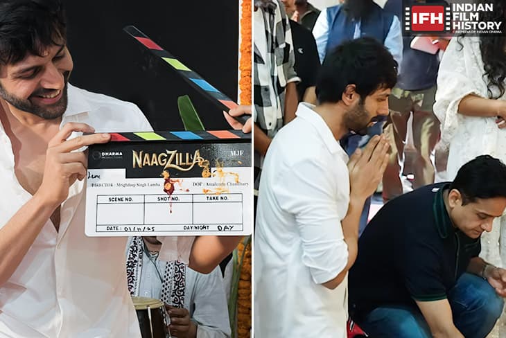 Kartik Aaryan Begins Shooting For ‘Naagzilla’; Makers Share First Glimpse From Day 1