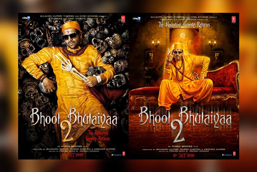 Kartik Aaryan’s first look from Bhool Bhulaiyaa 2 revealed