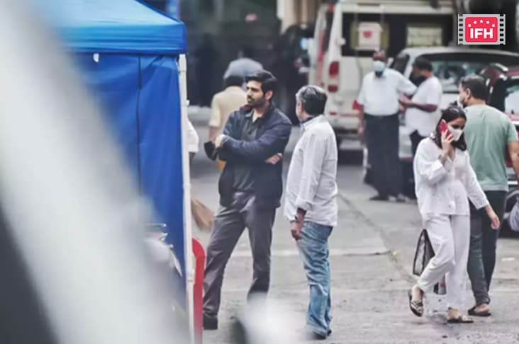 Kartik Aaryan Shoots For ‘Freddy’ In Mumbai, Spotted On Sets